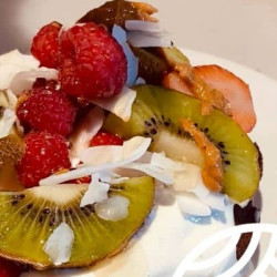 Eco Pancake de Cacao y Coco