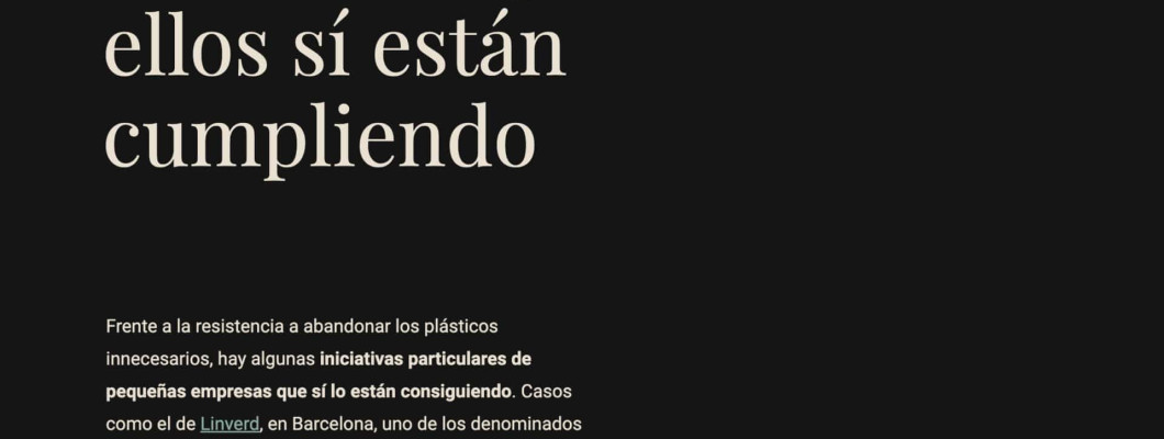 Adiós a los plásticos – El Confidencial