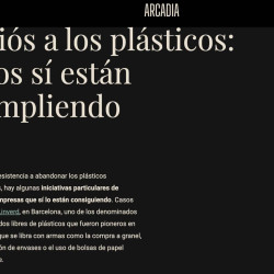 Adiós a los plásticos – El Confidencial