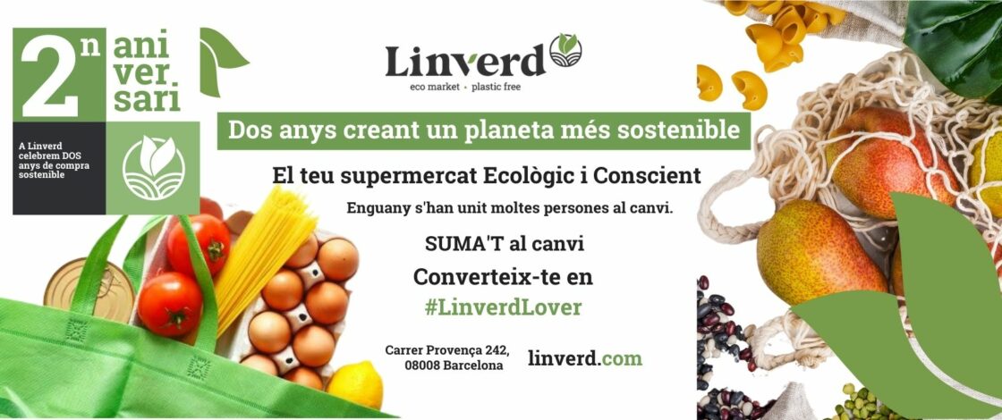 Dos Anys Creant Un Planeta Mes Sostenible Tarjeta