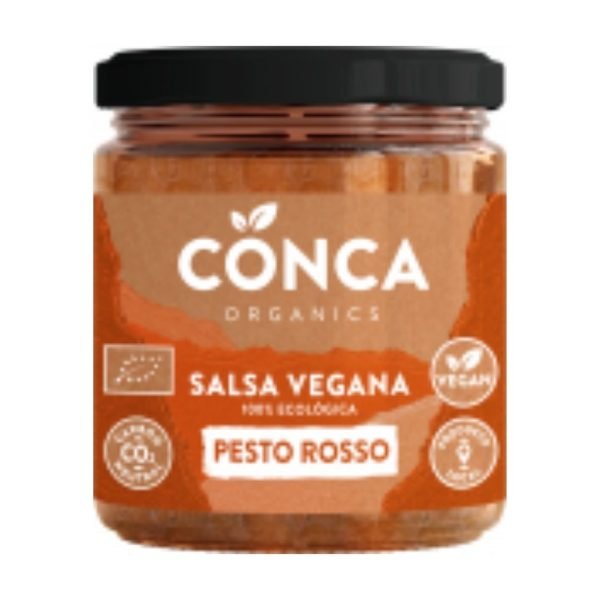 Pesto Rosso Vega 185gr Conca Organics ECO