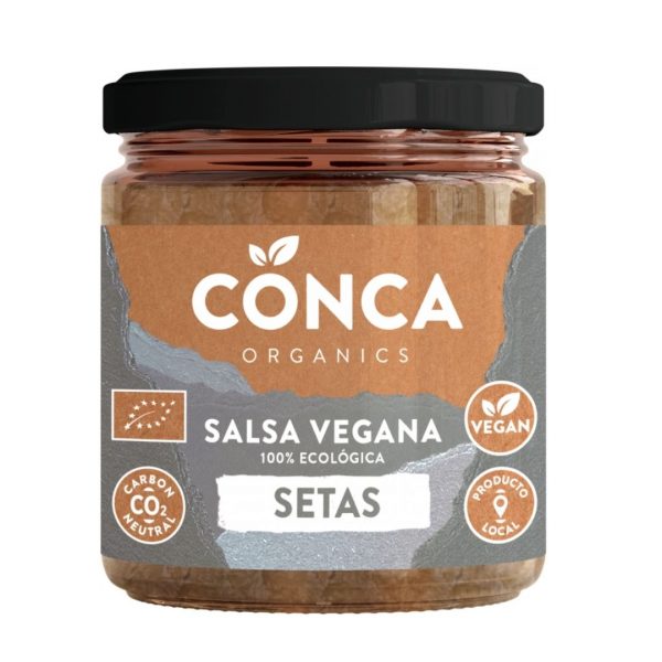 Salsa Vegana de Bolets 185gr Conca Organics ECO