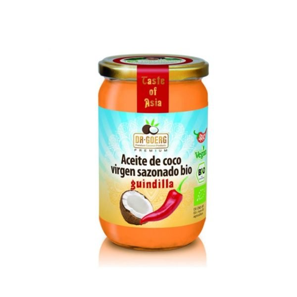 Aceite De Coco Bio Premium De 190Ml Aromatizado Con Chili Dr.Goerg Eco