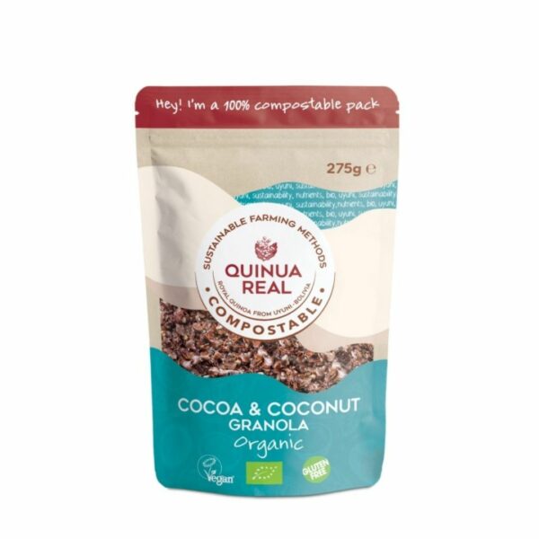 Granola Cacao I Coco Sense Gluten Bossa 275gr Quinoasreal Eco