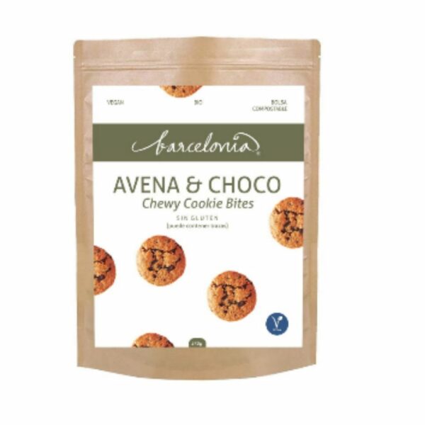 Mini Cookies Civada I Chips De Xocolate Veganes 150gr Barcelonia S G Eco