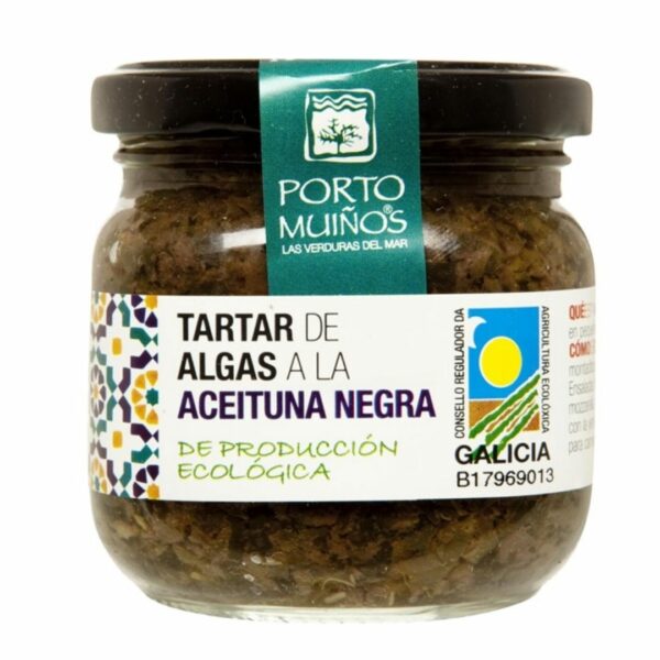 Tartar D'algues Amb Oliva Negra 160gr Porto Muiños Eco
