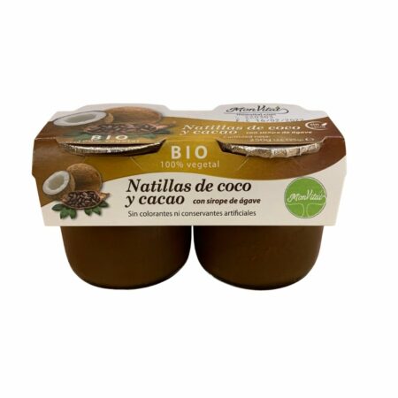 Natilles De Coco I Cacao 2x125gr Monvital Eco