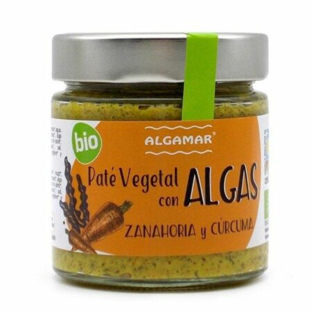 Patè D’algues Amb Pastanaga I Cúrcuma 180gr Algamar Eco