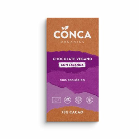Xocolata 73% Amb Lavanda 100gr Laconca Ecomil