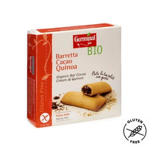 Barreta De Quinoa Amb Crema De Cacao Sg 180gr Germinal Eco