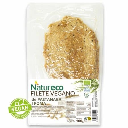 Filet Vegà De Pastanaga I Poma 100gr Natureco Eco