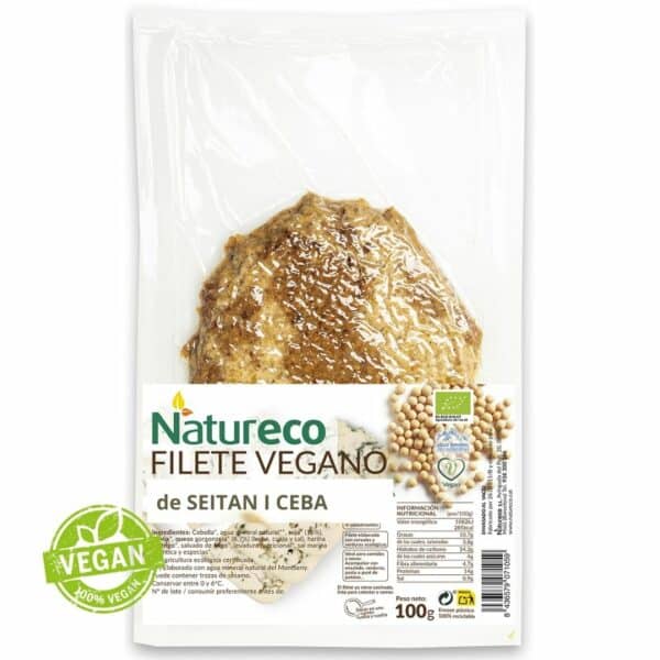 Filet Vegà De Seiten I Ceba 100gr Natureco Eco