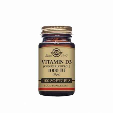 Vitamina D3 1000 Ui (25 µg) (oliï Fetge De Peix I Colecalciferol). Cáp