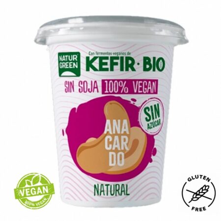 Kefir Vegetal D'anacard Natural 400gr Naturgreen Eco