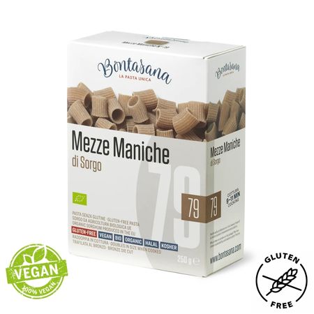 Pasta De Sorgo S G Mezze Maniche 250gr Bontasana Eco