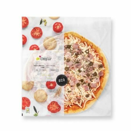 Pizza Fresca De Pernil Dolç I Formatge 360gr Onyar Eco