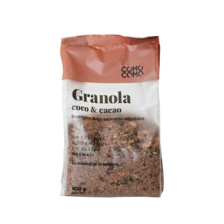 90614079 Granola De Coco Amb Cacau 400 G Comocomo Eco 8436609280246