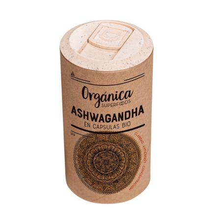 Capsulas De Ashwagandha 90u Orgánica Superfoods Eco