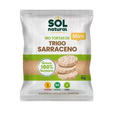 Mini Tortitas De Blat Sarraí 45gr Solnatural Eco
