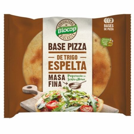 Base Pizza Fina De Espelta 390gr Biocop Eco