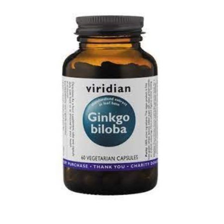 Extracte De Fulla De Ginkgo Biloba 60caps Viridian