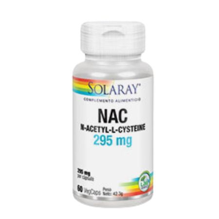 Nac ( N Acetil L Cysteine) 295mg 60caps Solaray