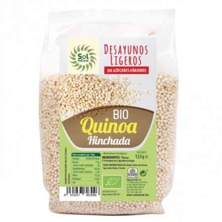 Quinoa Inflada 125gr Sol Natural Eco