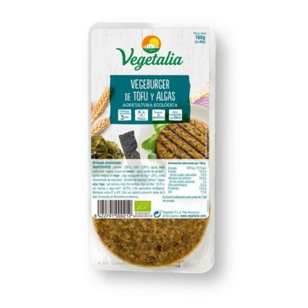 Vegeburguer De Tofu I Algues 160gr Vegetalia Eco