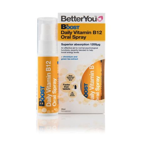 Vitamina B12 Spray 1200ug 25ml Betteryou