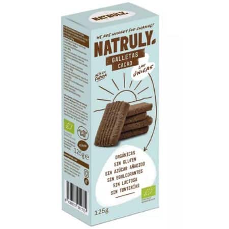 110142254 Galetes Cacao Sense Gluten 125g Naturly Eco