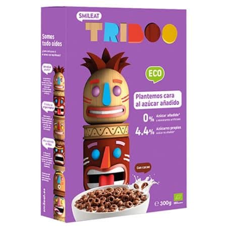 112895674 Anelles De Cereals Amb Cacao 300g Smileat Eco