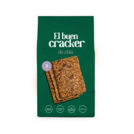 90434248 Crackers Keto Brou D'os Chia 60g Play Keto Eco 745110369134