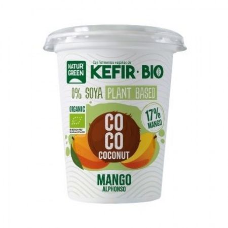 86374915 Kefir De Coco I Mango 400gr Naturgreen Eco