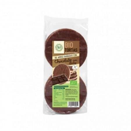 121020618 Tortetes D'arròs Amb Xocolata Sense Gluten 100g Sol Natural Eco