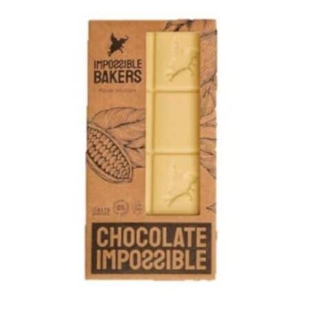 123448109 Xocolata Blanca 80gr Impossible Bakers