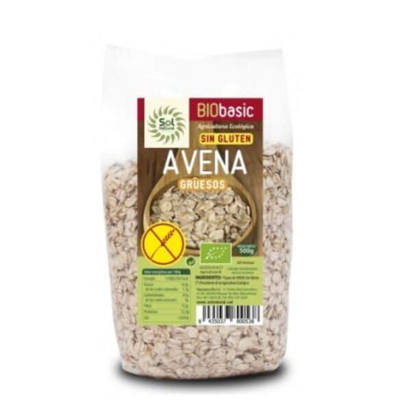 129308870 Flocs Civada Gruixuts Sense Gluten 500g Sol Natural Eco