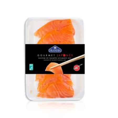 131908731 Sashimi De Salmó Fumat Asc Gurmet Japones 100gr Skandia