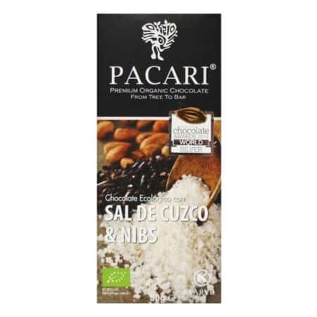 133957378 Xocolata Cuzco Salt I Nibs Sense Gluten 50gr Paccari Eco