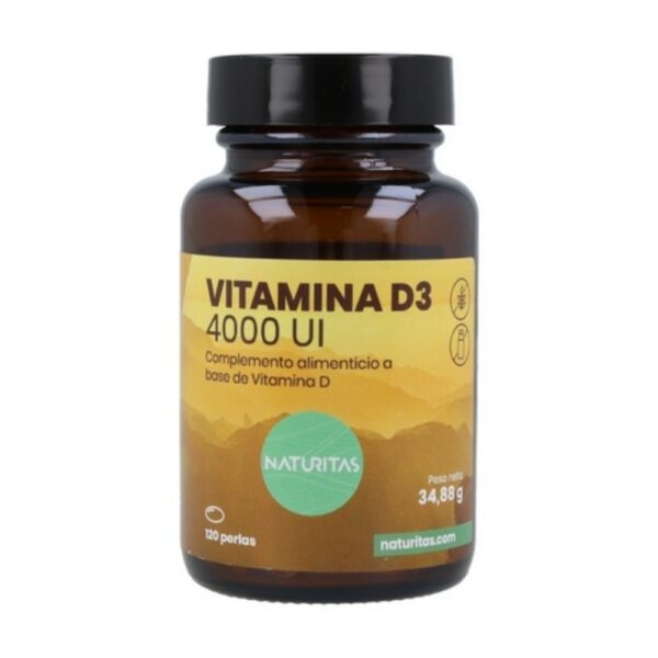 134561475 Vitamina D3 4000 Ui 120 Perles Naturitas Essentials